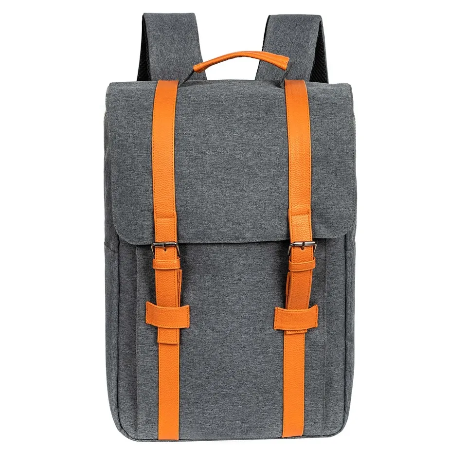 Двухцветный рюкзак с пряжкой